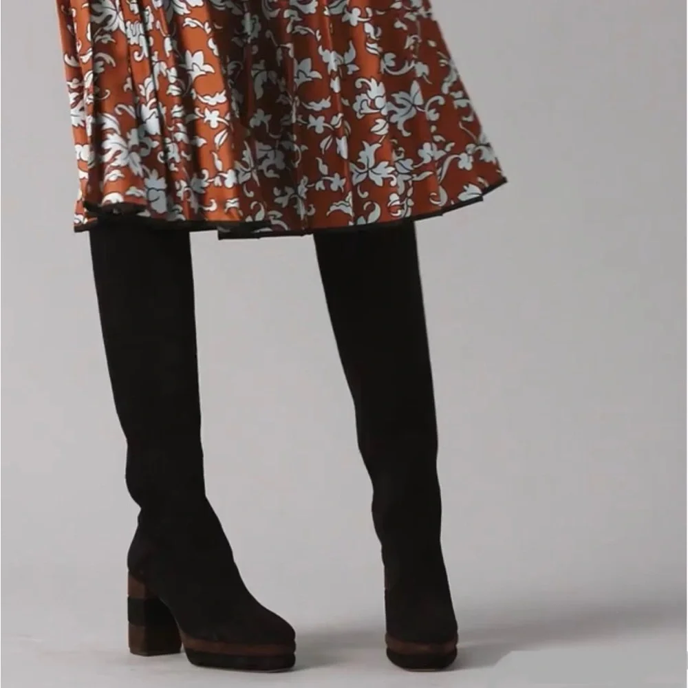 Tory Burch Platform Tall Knee High‎ Boot